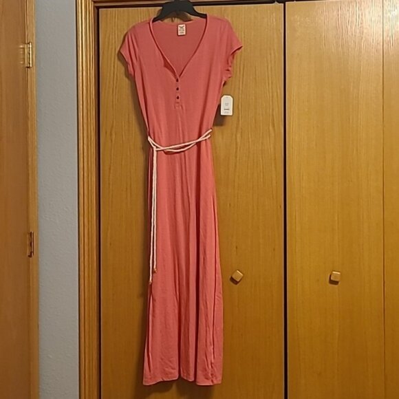 Faded Glory Pink Maxi Dress - Picture 1 of 4